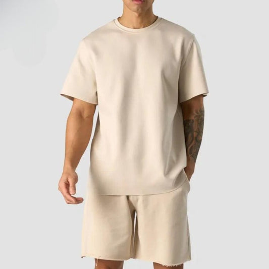 Beige Oversized T Shirt