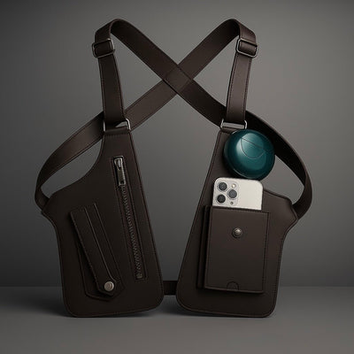 Premium Leather Shoulder Bag - Kingsire