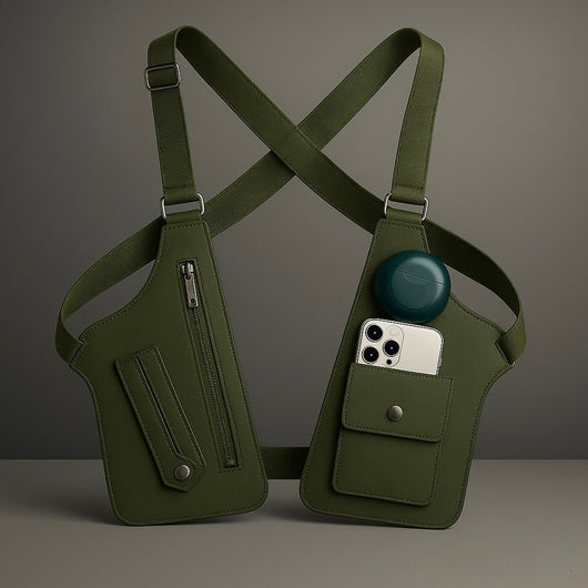 Premium Leather Shoulder Bag - Kingsire