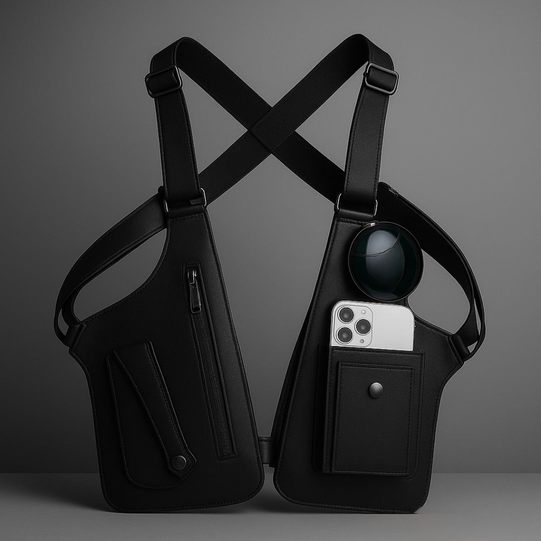 Premium Leather Shoulder Bag - Kingsire