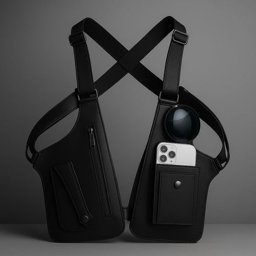 Premium Leather Shoulder Bag - Kingsire