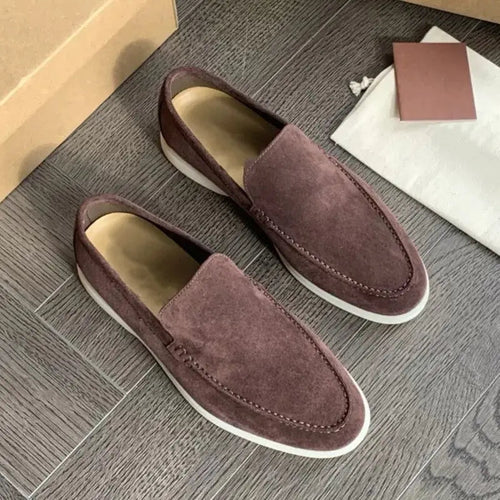 Suede Loafers