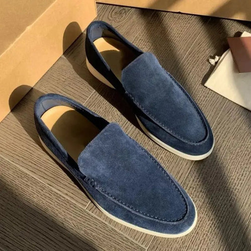 Suede Loafers