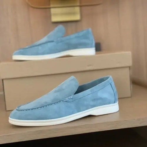 Suede Loafers