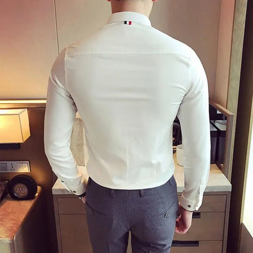 Elegana - Slim Fit Dress Shirt