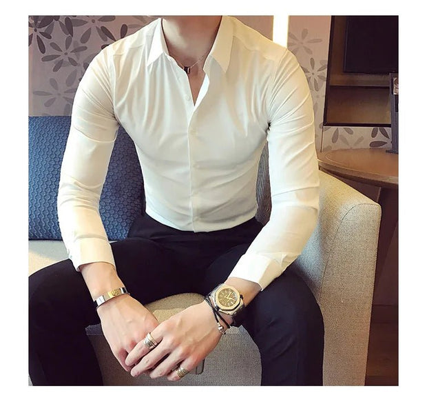 Soleek® Slim Fit Dress Shirt - Kingsire